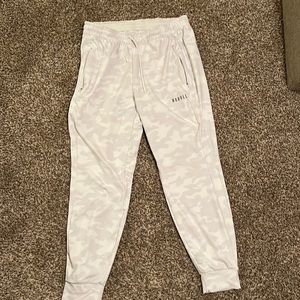 NoBull White Camo Joggers